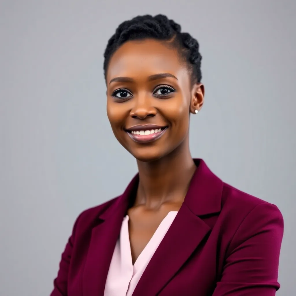 AI headshot example